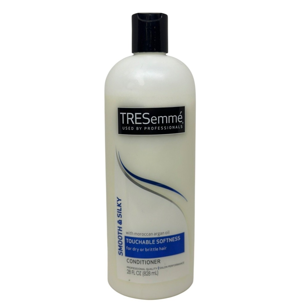 TRESemmé Smooth Silky Conditioner 28 Fl Oz With Moroccan Argan Oil For Dry Hair